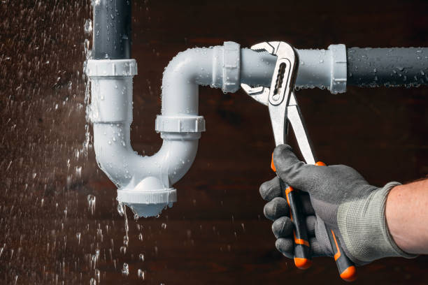 Professional Drain Cleaning technician working in Newton, NH